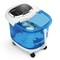 Costway Portable Foot Spa Bath Motorized Massager Electric Feet Salon Tub with Shower Blue&White/Blue/Coffee/Grey/Black
